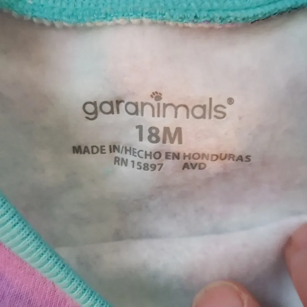 NWT Garanimals Heart Print Shirt Pants Outfit Sz 18 Mos